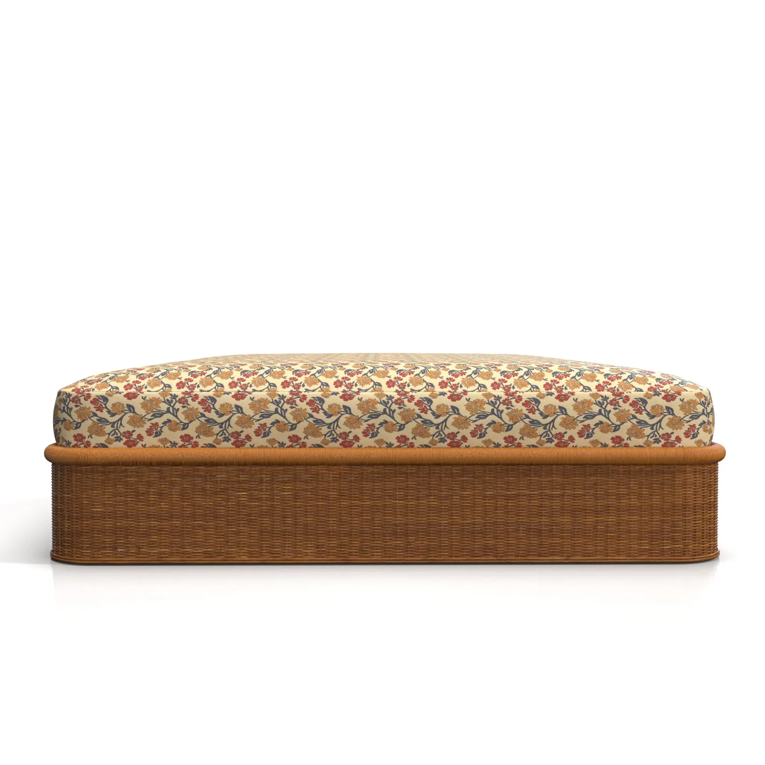 Indoor Point Ratan Base Cocktail Coffee Table PBR 3D Model_03